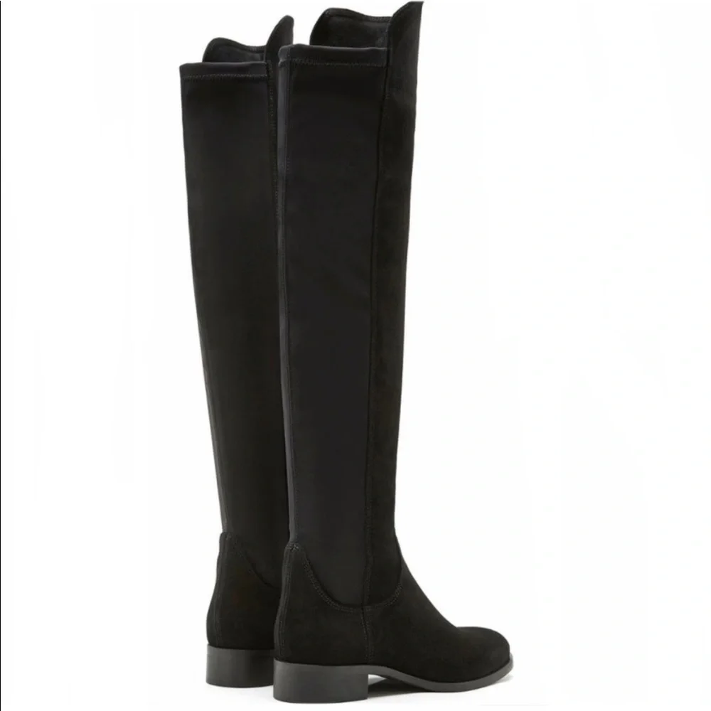 La Canadienne Waterproof Suede Over the Knee‎ Boot